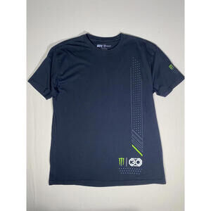 UFC 30 Years Monster Energy Black Graphic T-Shirt Large